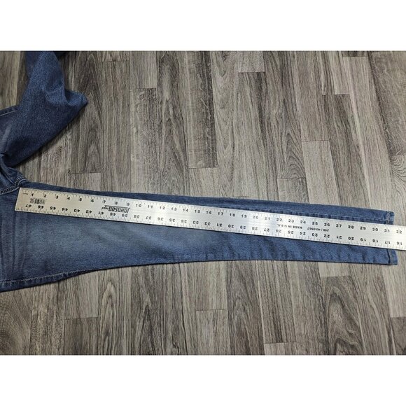 (3/$35) Guess Jeans Womens 25 Light Wash Skinny Stretch Denim Low Rise Pants - Picture 11 of 13